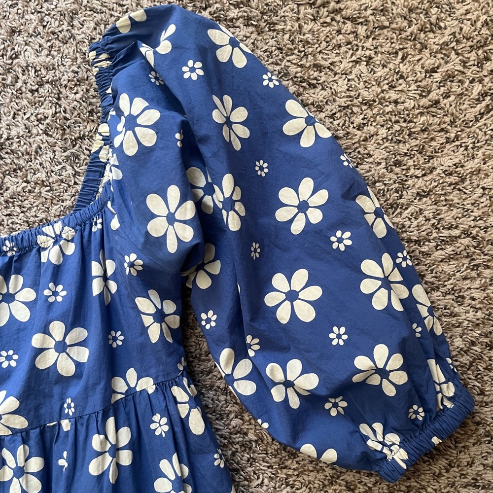 Billabong Navy Blue Floral Mini Dress - Picture 3 of 5